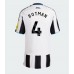 Newcastle United Sven Botman #4 Hjemmedrakt Dame 2025-26 Korte ermer